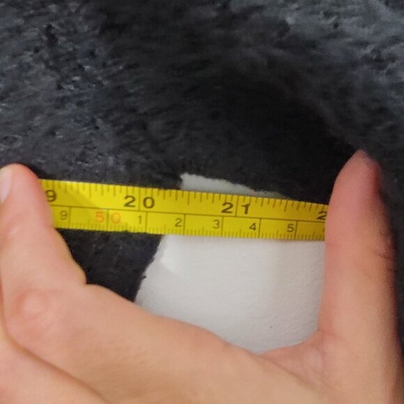 💕Orly Vintage Blend Color Block Wool Blend Cottage Cardigan Sweater 90s Cozy - Picture 10 of 10